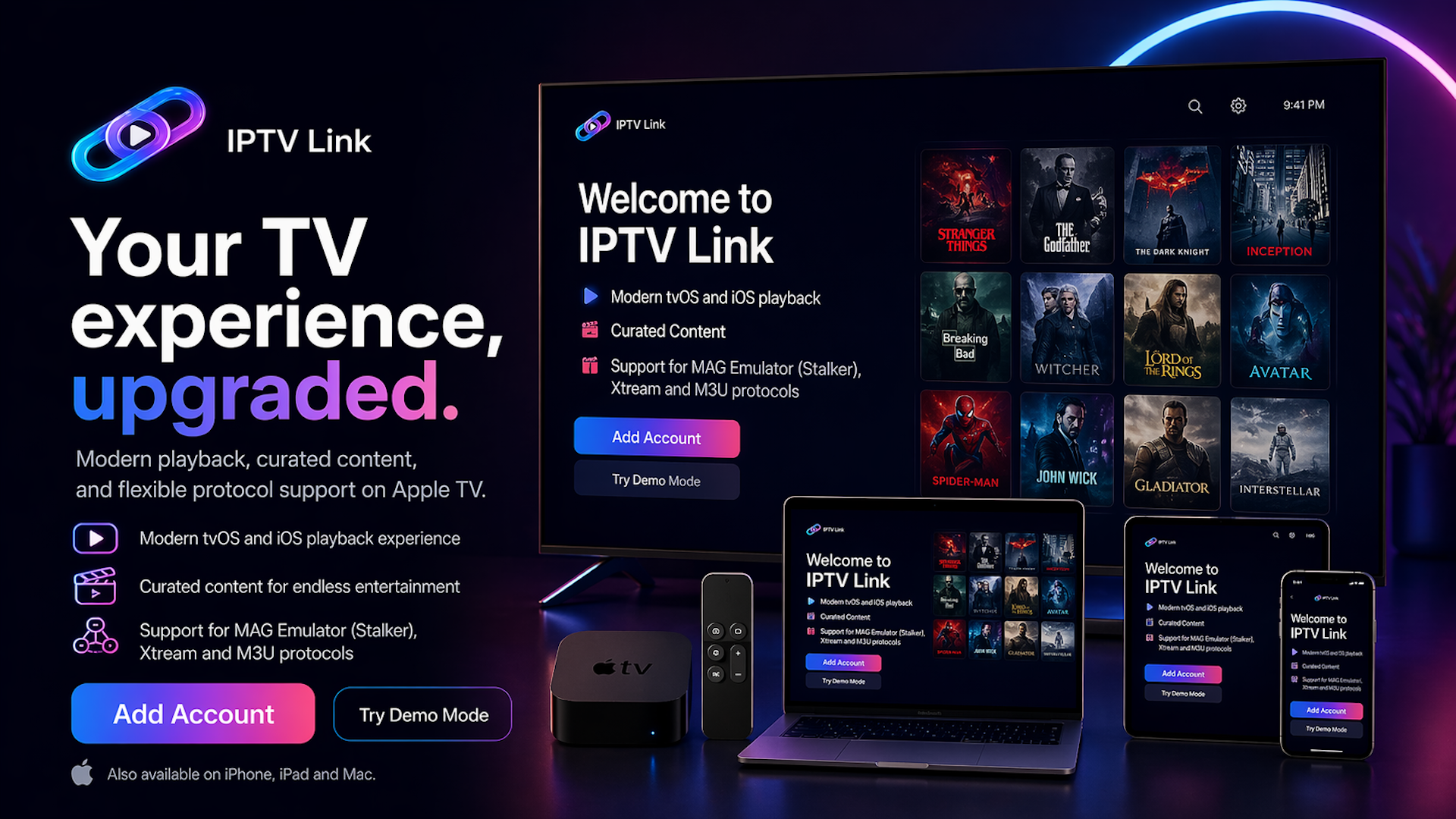 IPTV Link: Player & M3U Stream screenshot 16