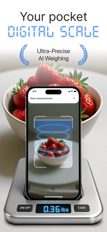 WeighCam: Scale for Grams screenshot