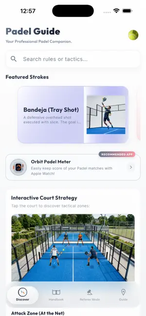 Padel Guide screenshot 1