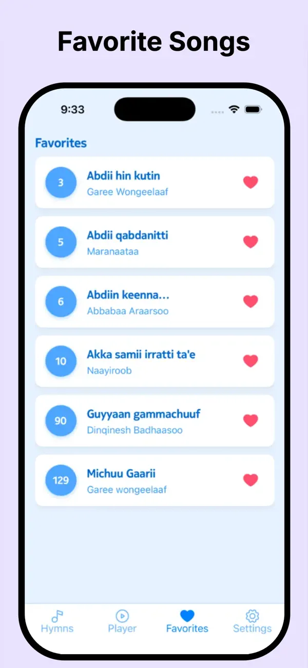 Screenshot #2 pour Faaruu Afaan Oromoo