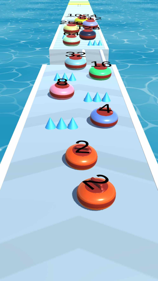 #2. Curling Curling 3D (iOS) 由: 6uo Games