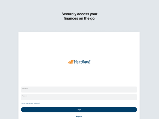Screenshot #4 pour Heartland CU Mobile Banking