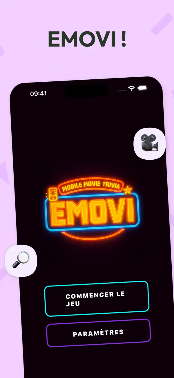 Screenshot #1 pour Emovi - Emoji Movie Trivia