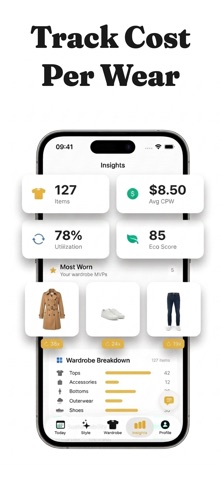 AI Outfit Maker: Layered iPhone screenshot