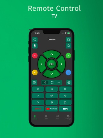 Androi TV - Remote Control iPad screenshot