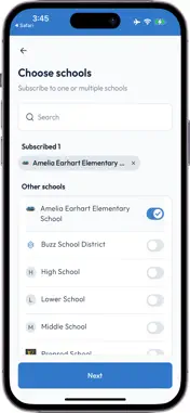 Schoolbuzz Preprod screenshot 2