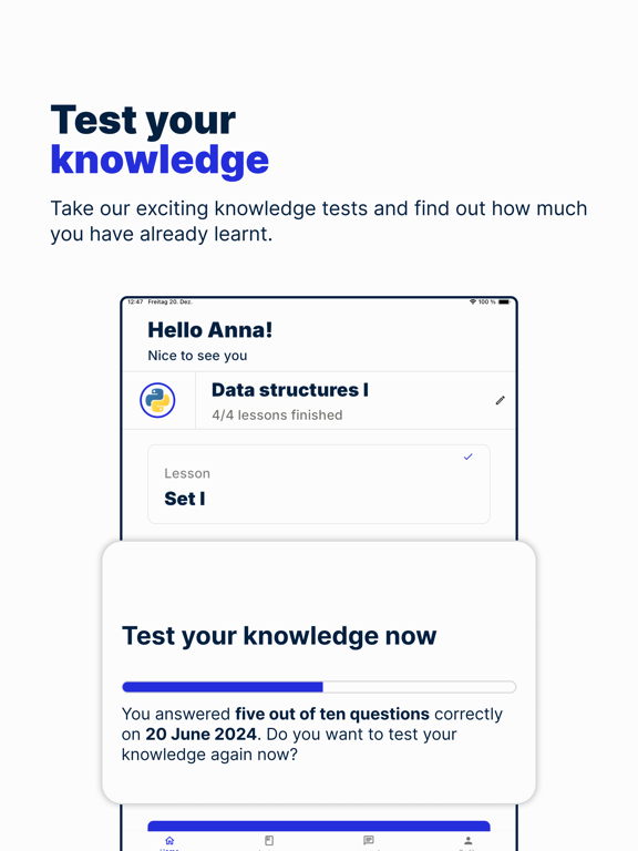 Octopus: Learn programming iPad screenshot 4 - Education app