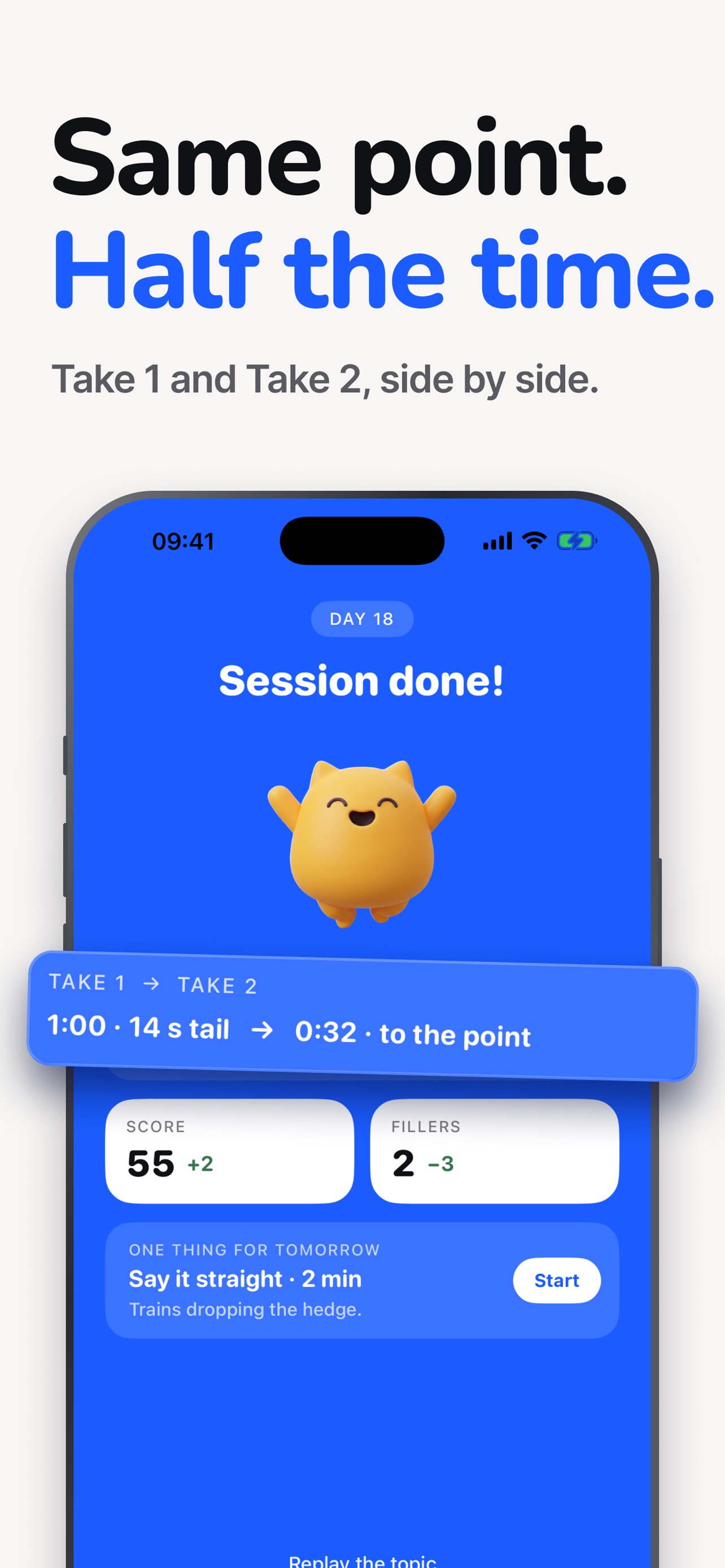 Screenshot 5 of Public Speaking Coach - Saybo