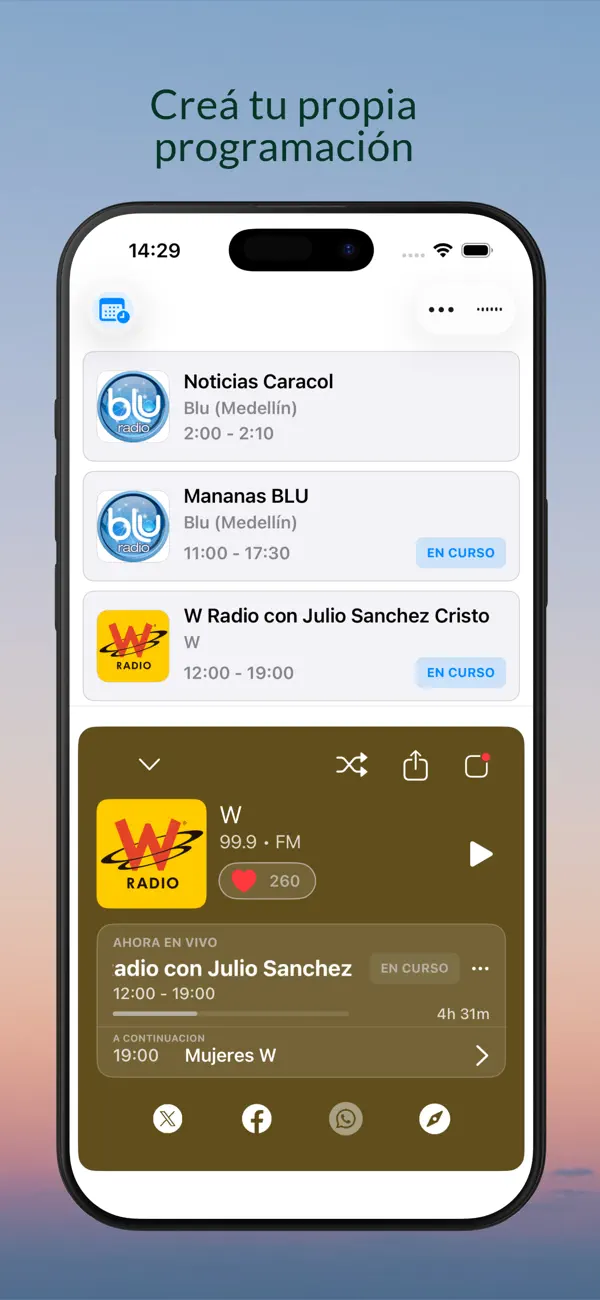 Screenshot #3 pour Radios Colombia - AM y FM