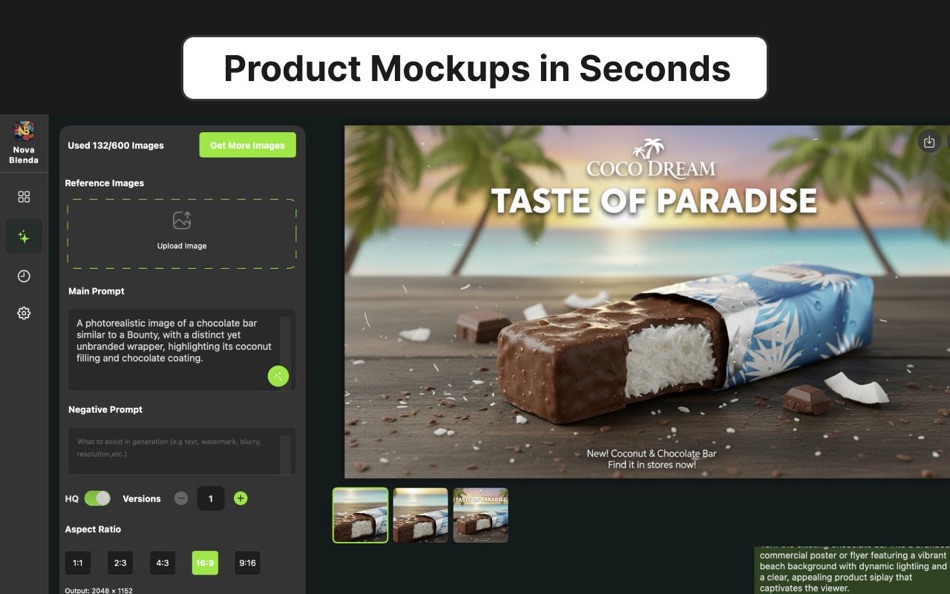 #6. Nova Blenda: AI Image Editor (macOS) Bởi: Muhammad Khalid