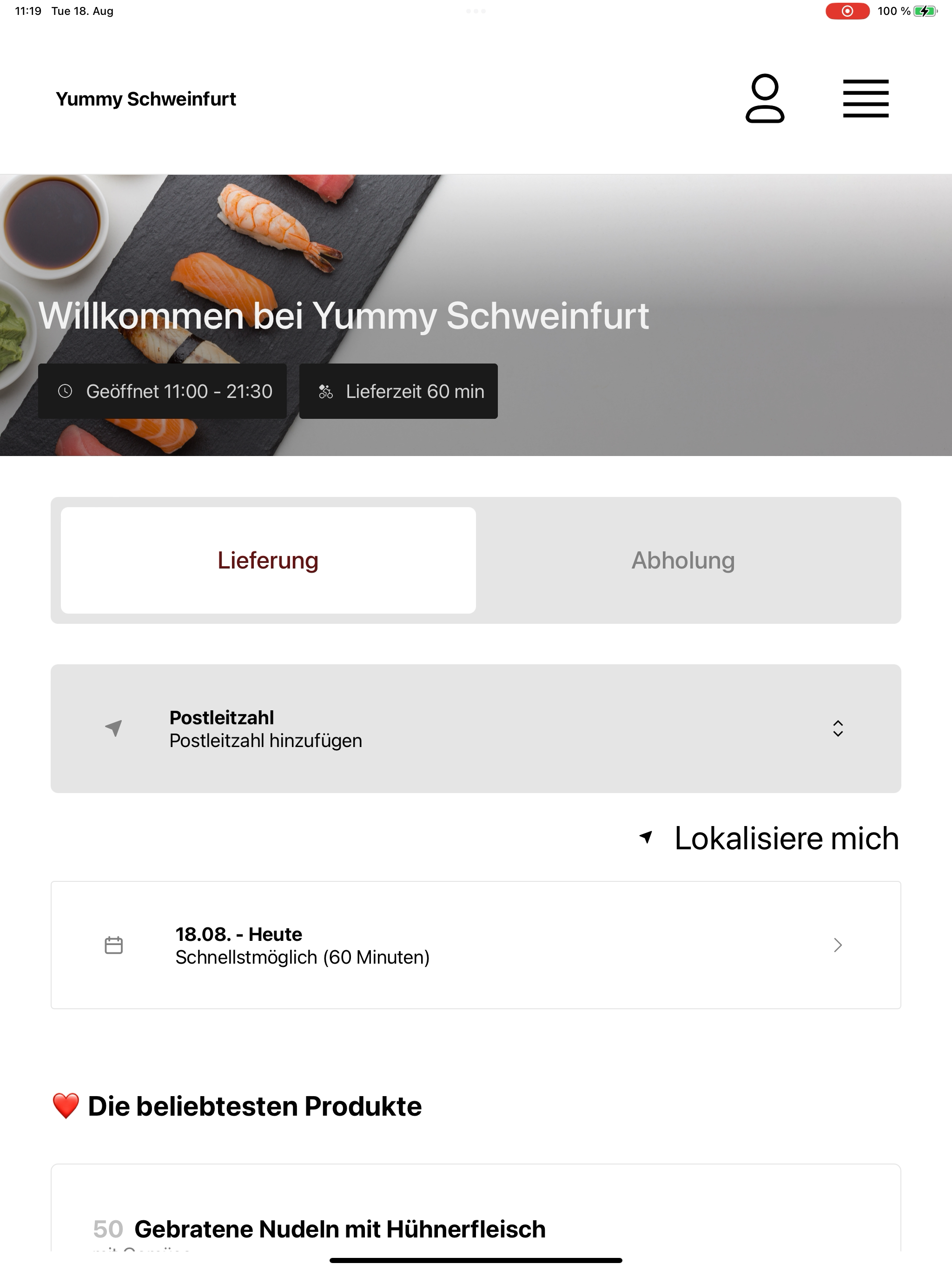 Yummy Schweinfurt screenshot 9