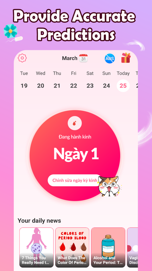 Lia Period Tracker & Pregnancy - 1.0.4 - (iOS)