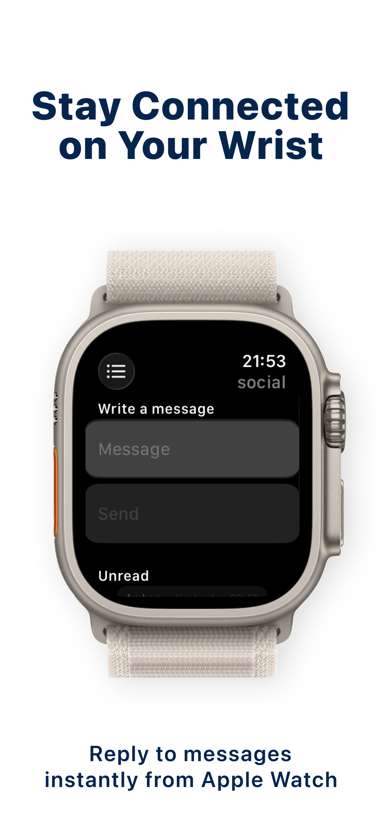 WristChat: Work Chat for Watch