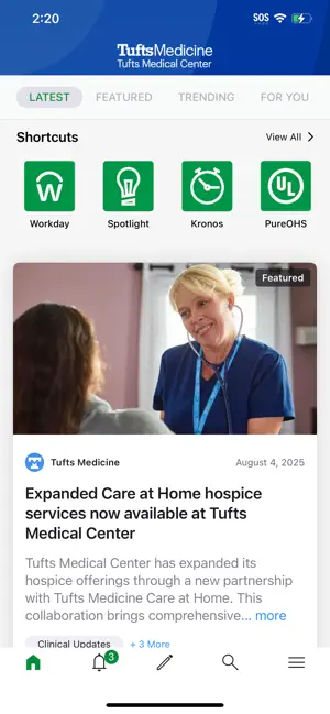 Tufts Medicine Connect screenshot 1