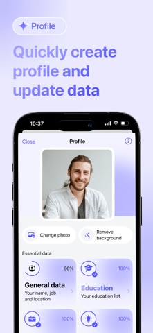 CVNow: CV Resume maker screenshot