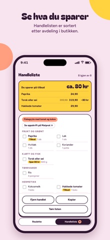 Middagsroulette screenshot 3