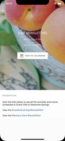 App screenshot
