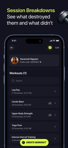 FitEcho iPhone screenshot