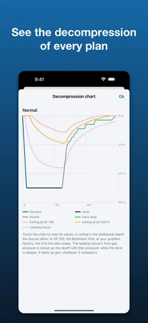 Diveplanner Tec & Rec screenshot 2