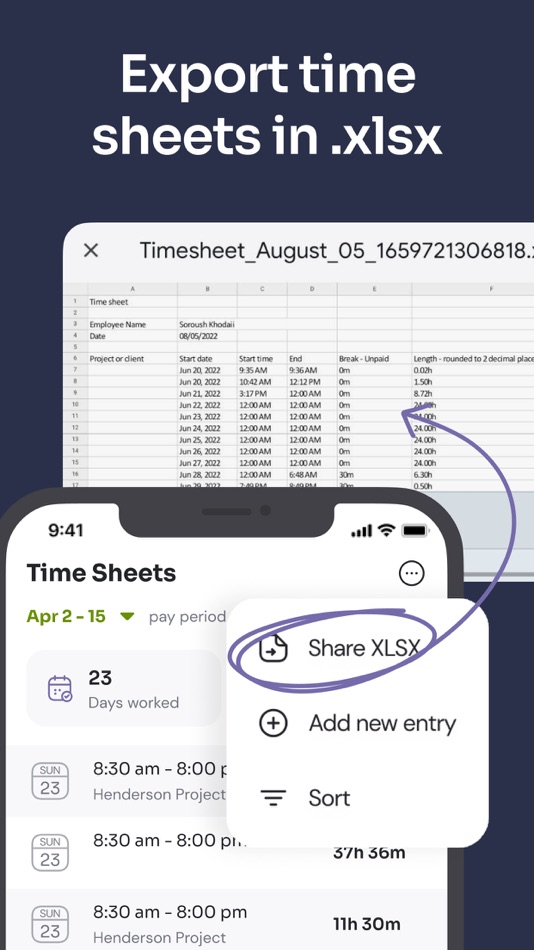 #6. Time Squared: Hours Tracker (iOS) 由: TSQ Publishing Corp.