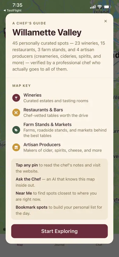 Willamette Val Food Wine Farms screenshot 2