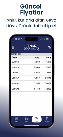 Irmak Döviz & Altın screenshot