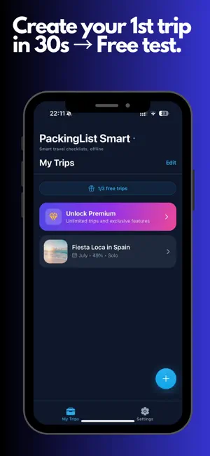 Packing List Smart: AI Planner screenshot 2