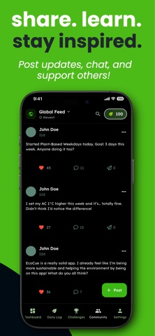EcoCue: Track Carbon Footprint screenshot