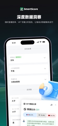 足球预测AI分析 - SmartScore screenshot