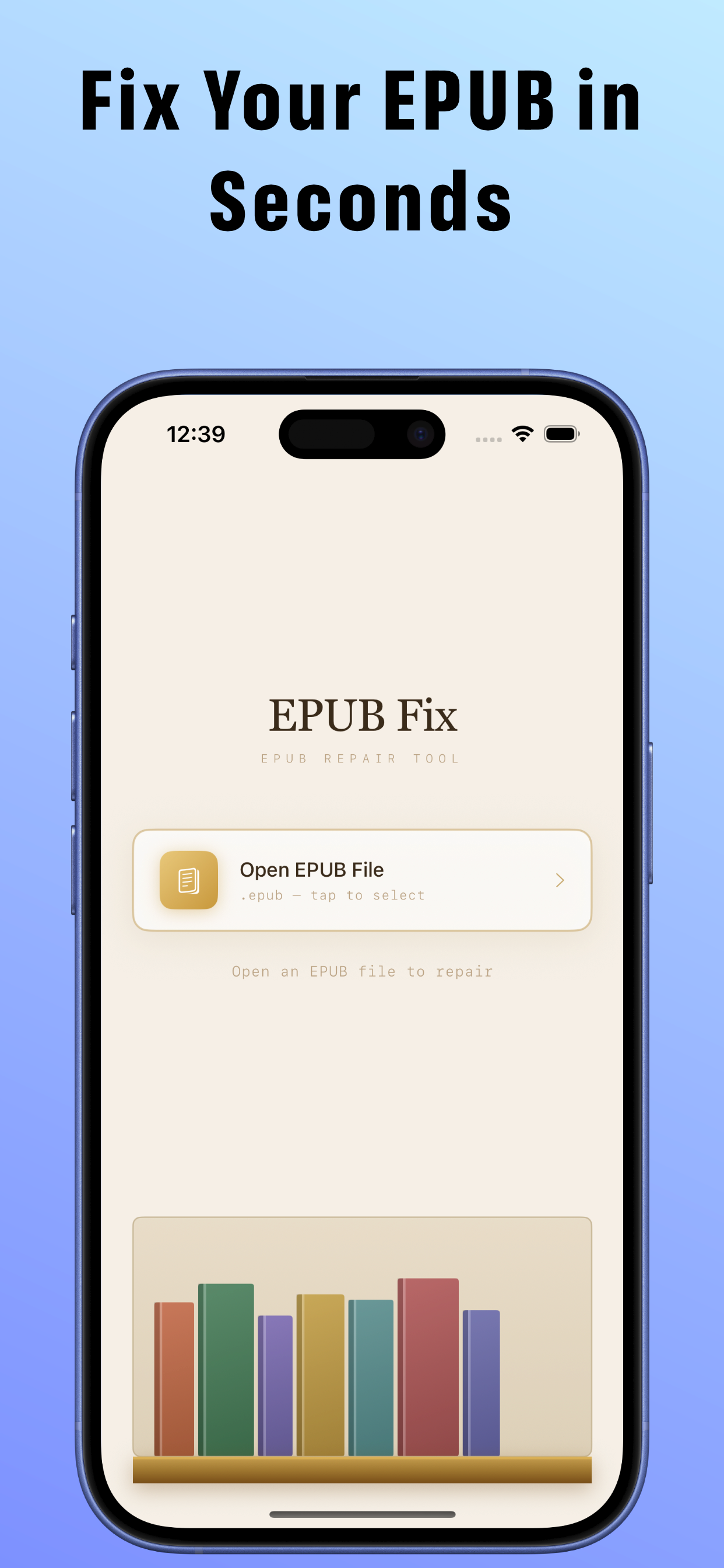 EPUB Fix – Repair & Recover
