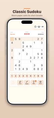 Sudoku - Number Fun & Day Calm screenshot 1
