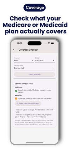 Medicare & Medicaid Guide screenshot
