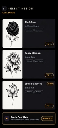 AI Tattoo Try On : InkView screenshot 4