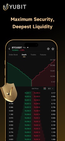 YUBIT: Crypto Exchange Screenshot 2 of 8