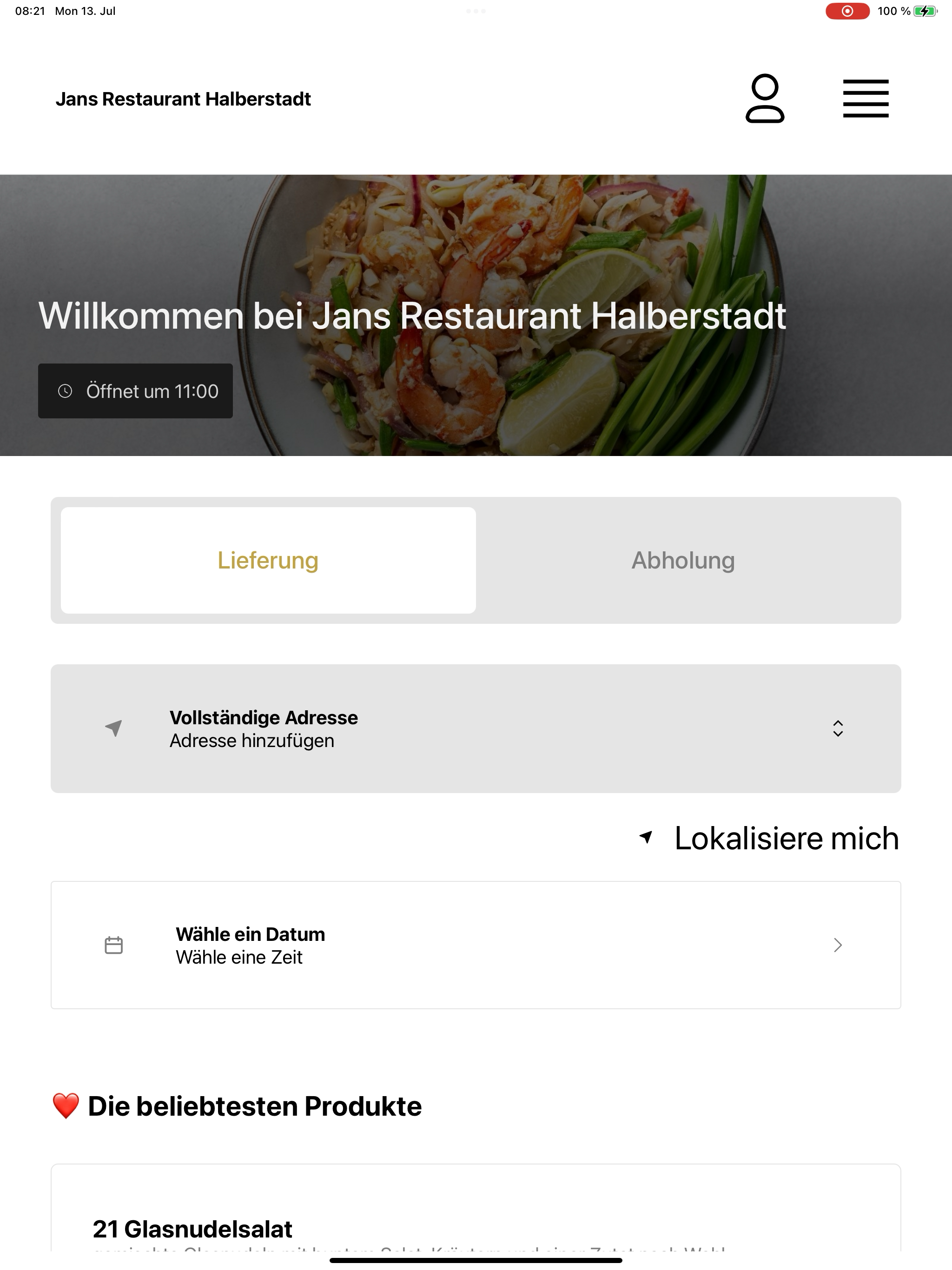 Jans Restaurant Halberstadt screenshot 9