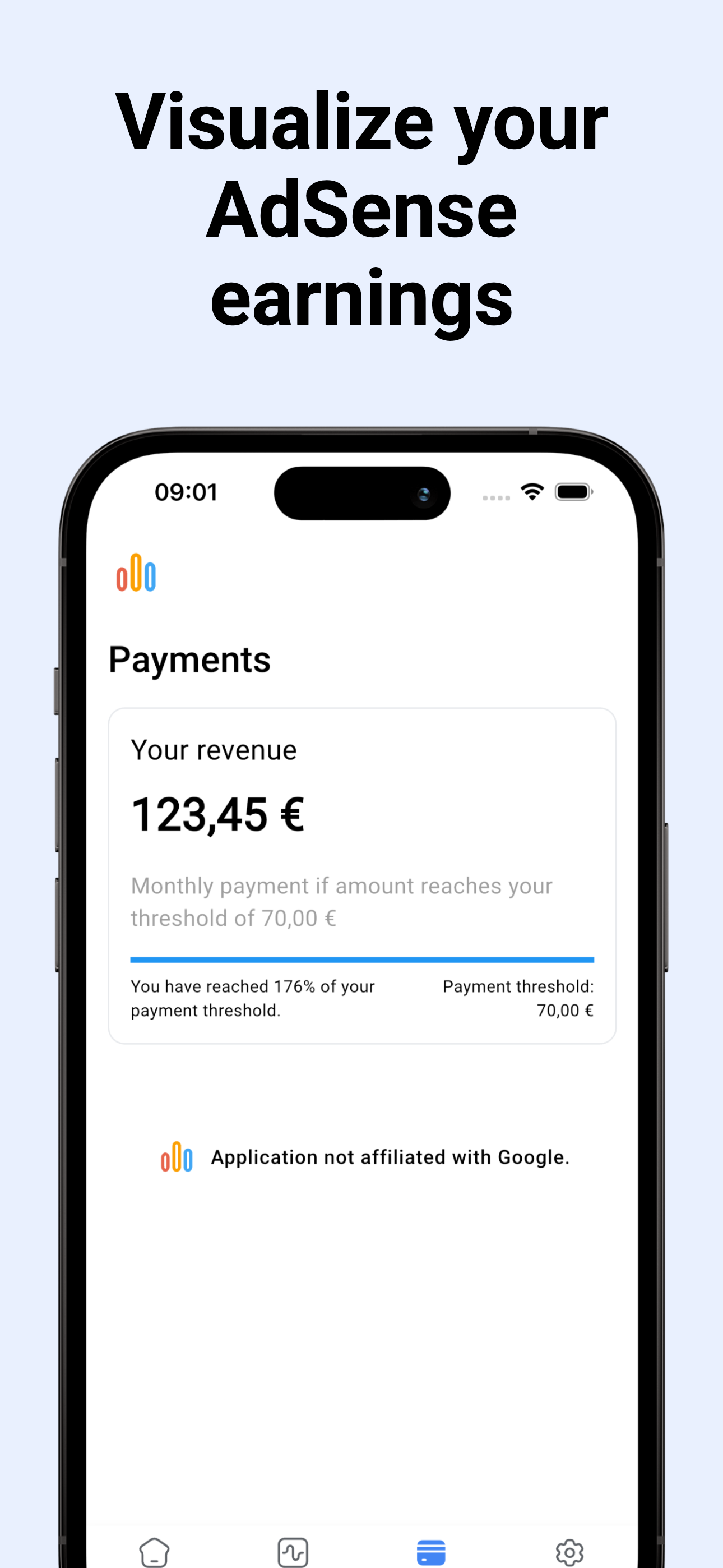 AdView - Track your earnings