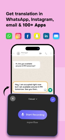 AI Voice to Text - Superflow screenshot