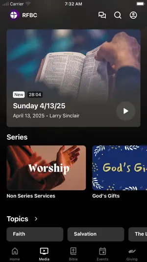 Rusk FBC screenshot 2