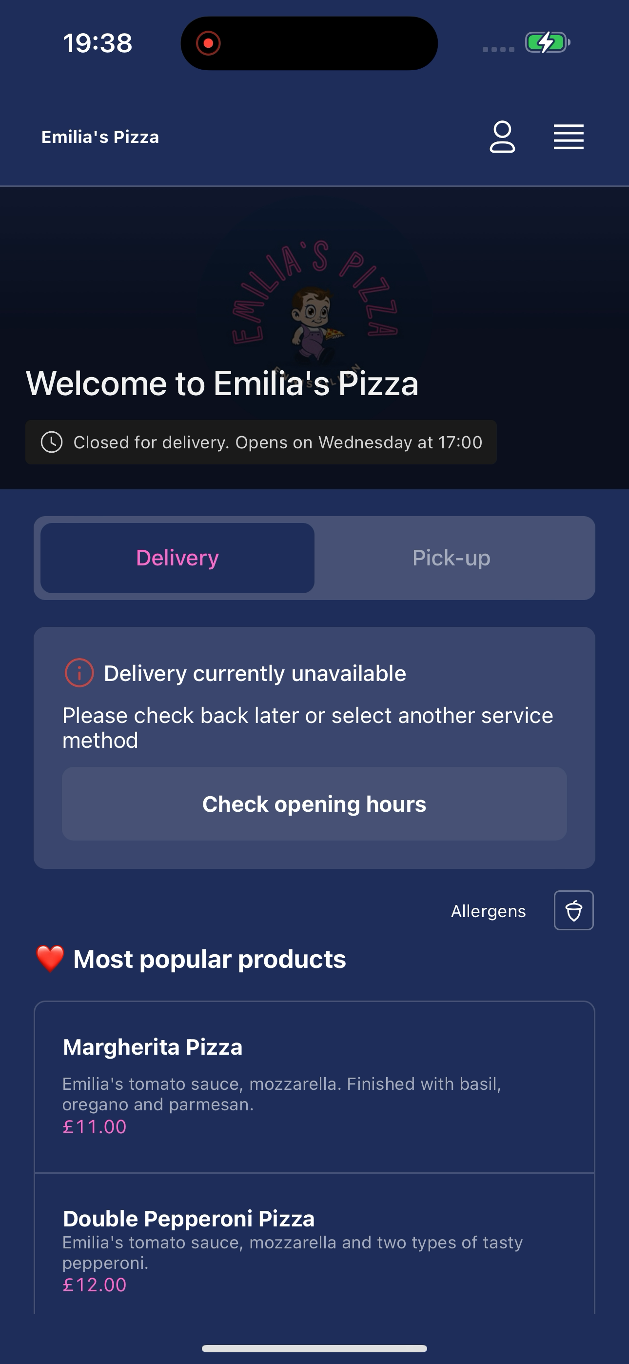 Emilia's Pizza