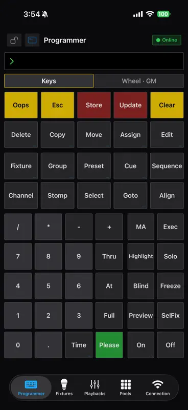 MA3 Remote screenshot 1 of 10