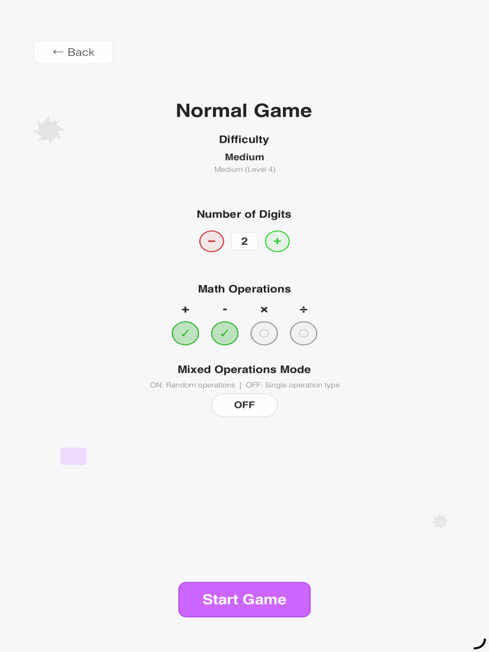 Brain Rush Mental Arithmetic