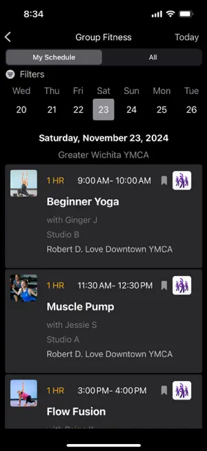 YMCA360 screenshot 4