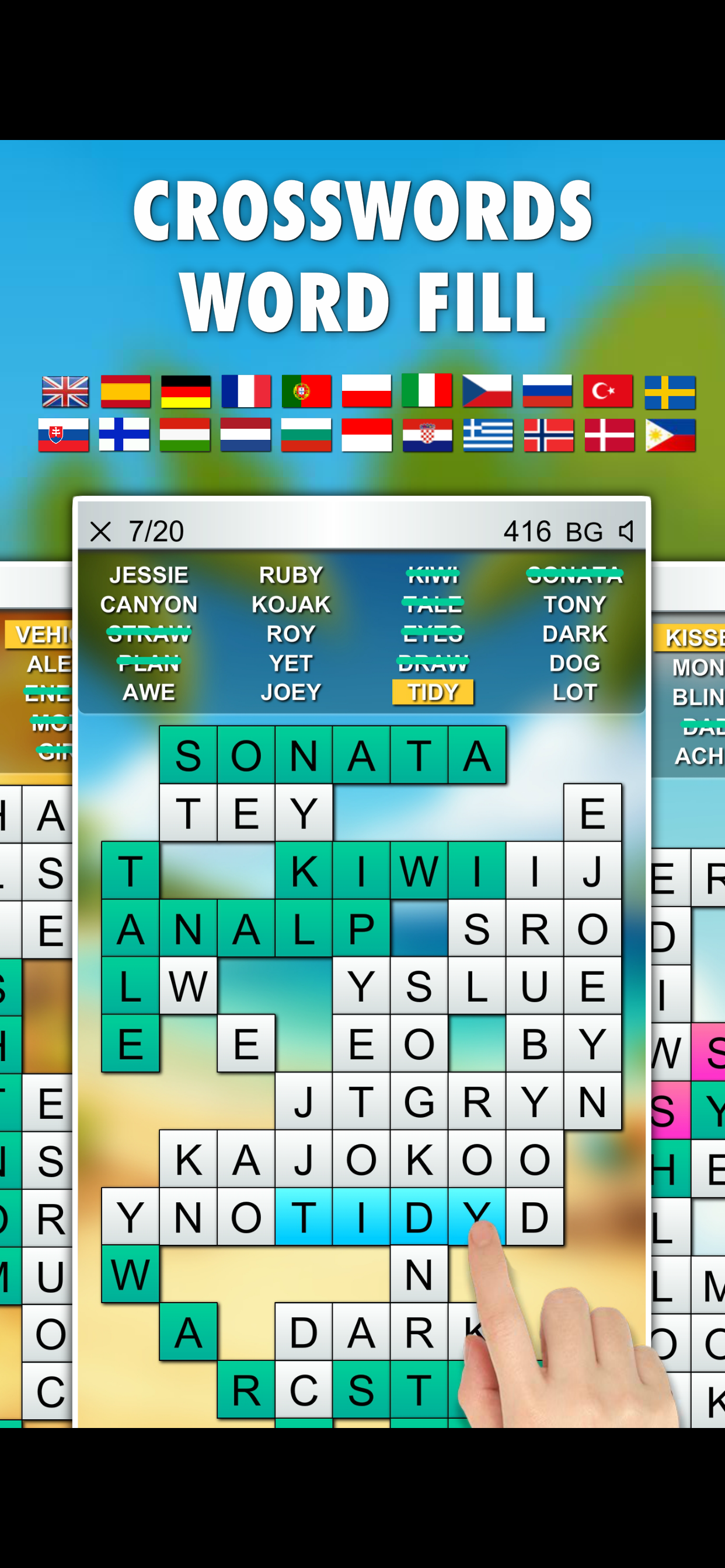 Crosswords Word Fill