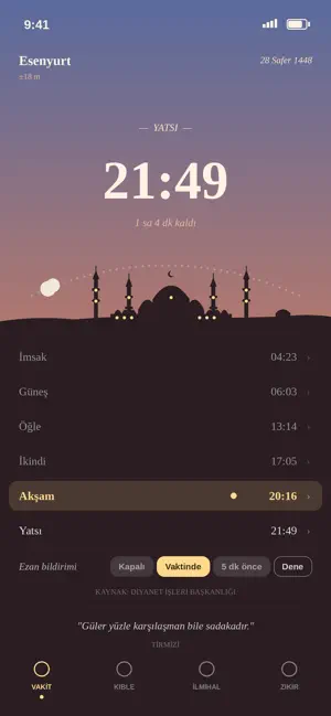 VAQIT: Namaz Vakitleri screenshot 3