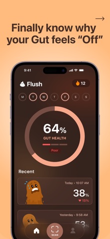 Flush: Poop & Gut Health Scan screenshot