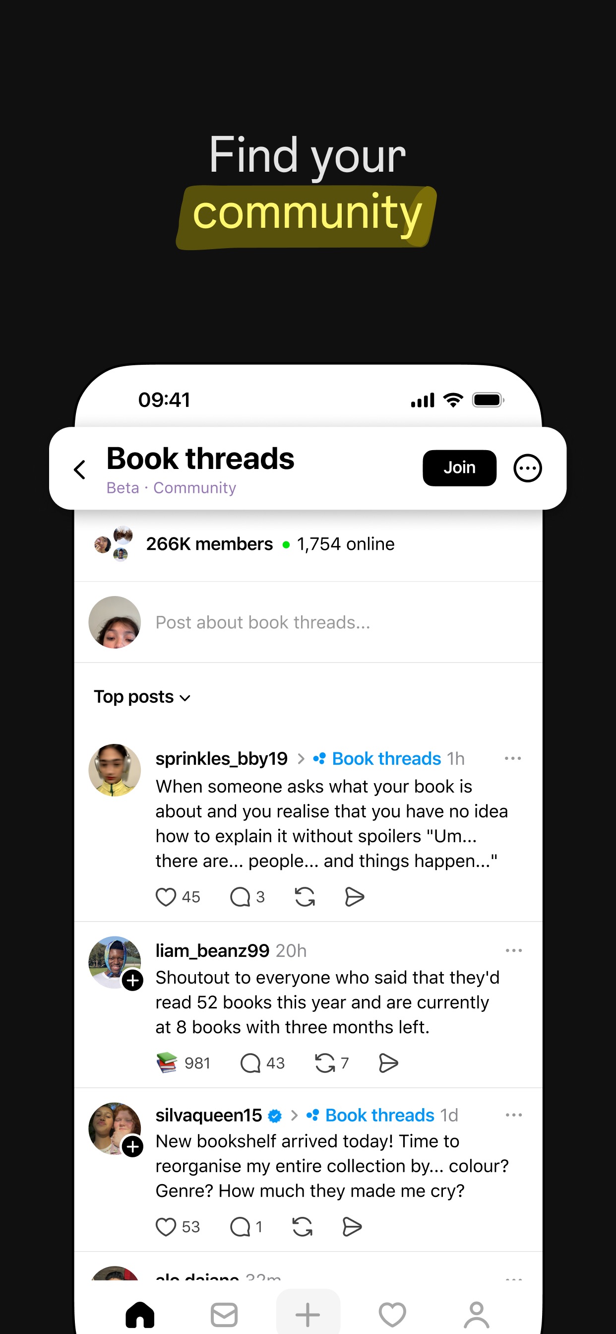 Threads screenshot
