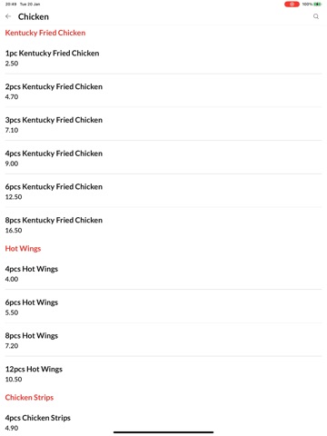 App screenshot