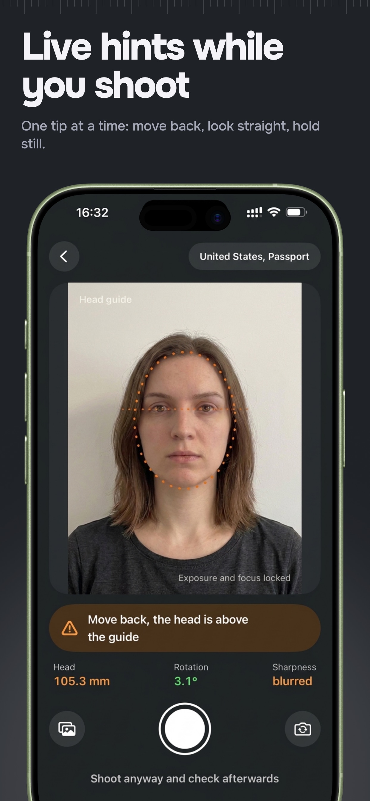 Screenshot 2 of Caliper: Passport Photo