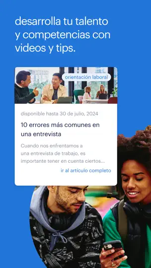 Captura de pantalla de Randstad App - Buscar Trabajo en iPhone 5