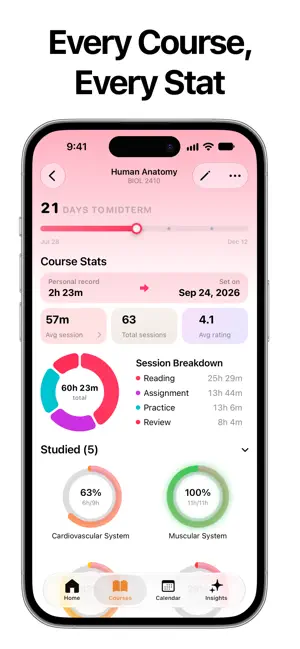 Estudylog - Study Tracker screenshot 2